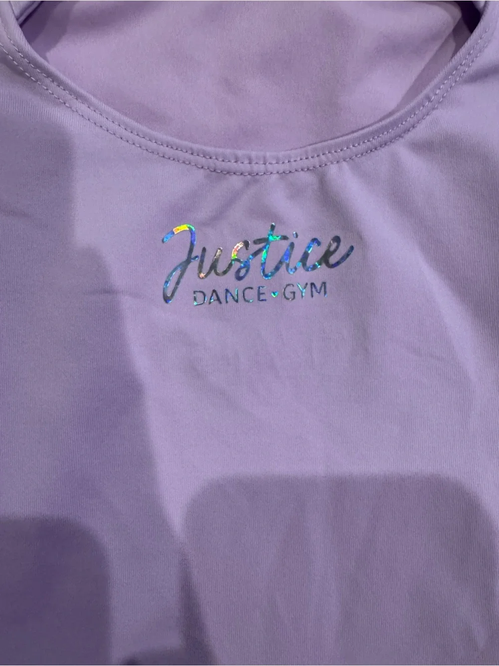 Justice Lavender Girls' Dance Leotard with Skirt